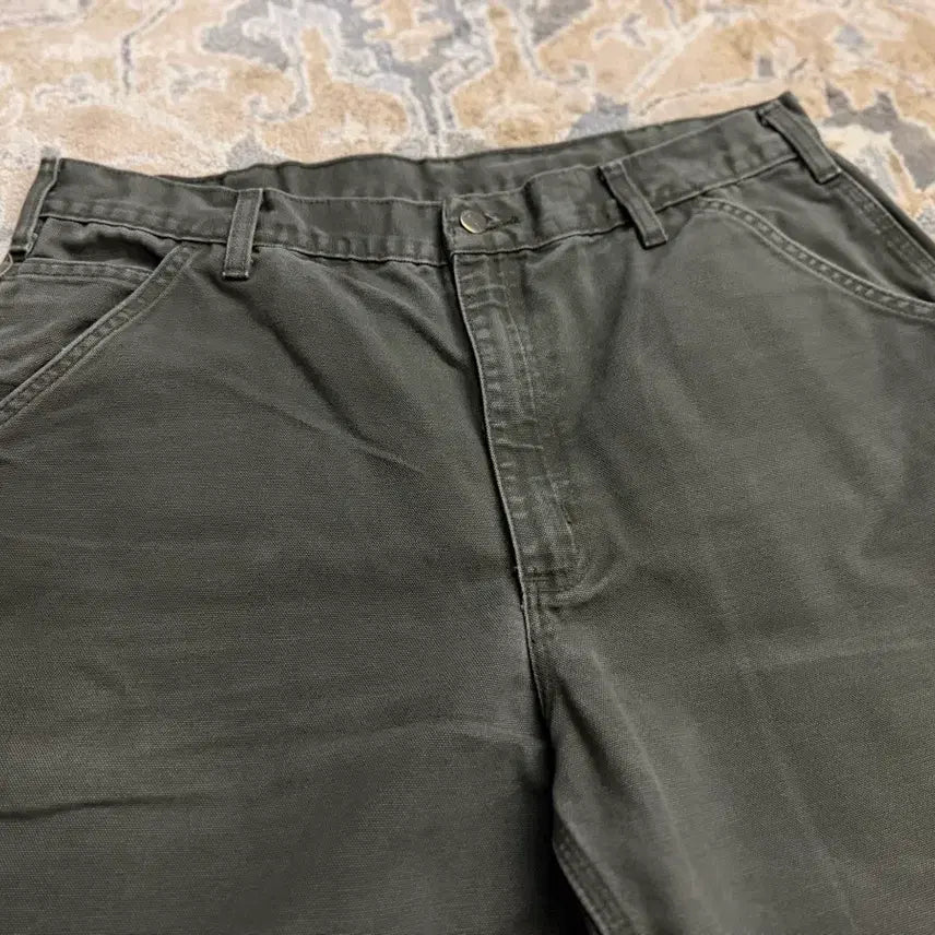 [BUNJANG] Carhartt Vintage B11 Single Knee Work Pants Moss Green (36x34) / [칼하트] 오리지널 빈티지 B11 싱글니 워크팬츠 모스그린 (36x34)