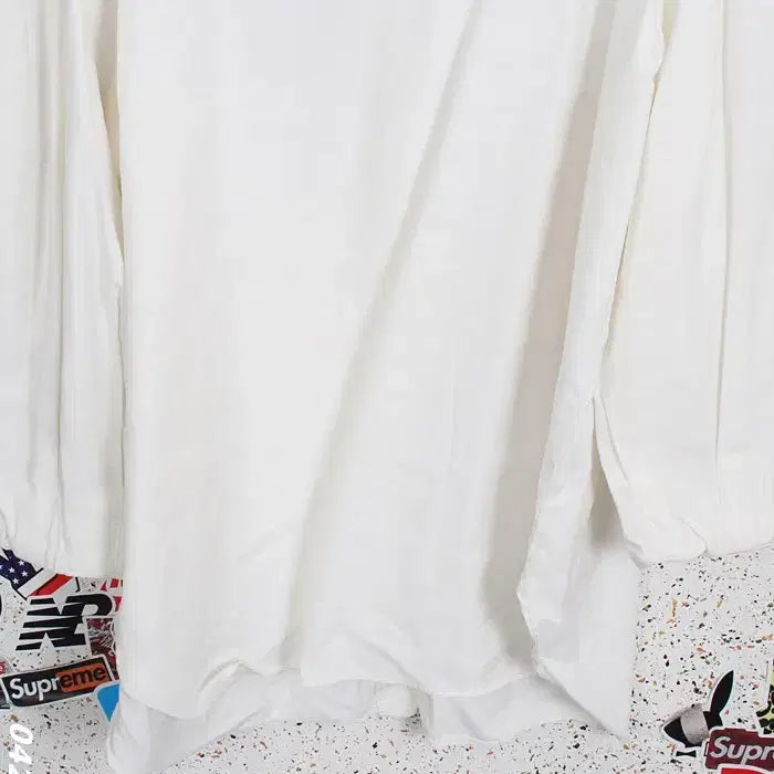 [BUNJANG] Nine In.Cheong Round Neck Blouse IV / 여성F / 나인 심플 라운드 인견 블라우스IV 0-64