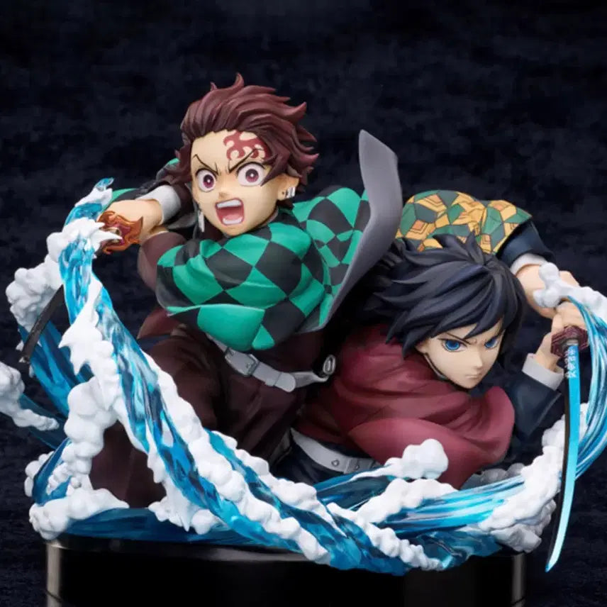 [BUNJANG] Aniplex Tanjiro &amp; Giyu Demon Slayer Figure (Sealed) / [미개봉/택포] 귀멸의칼날 탄지로&amp;기유 애니플렉스 피규어