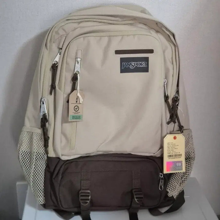 [BUNJANG] JanSport Envoy Desert Beige Backpack / (새상품) 잔스포츠 엔보이 데저트 베이지 DESERT BEIGE