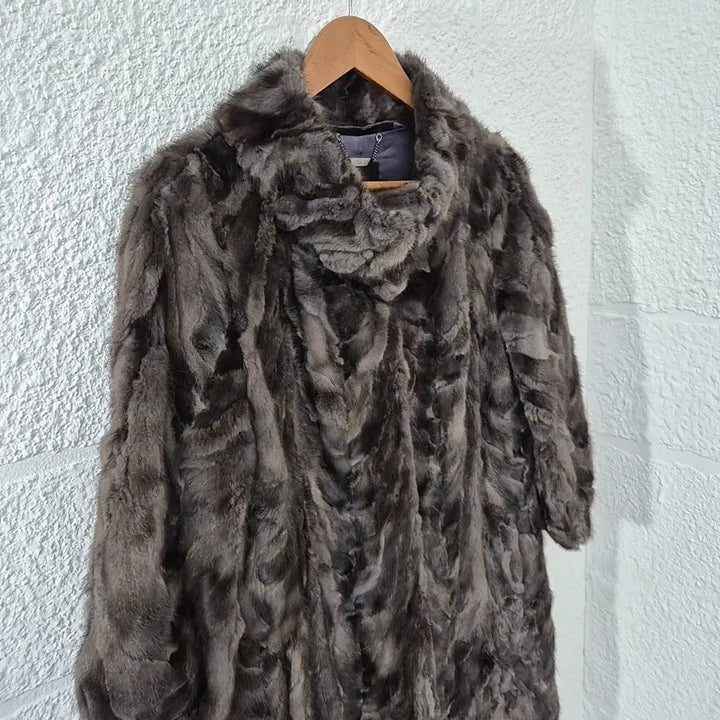 [BUNJANG] Olivia Hassler 8-Sleeve Mink Fur Coat / 밍크 8부 코트 올리비아하슬러