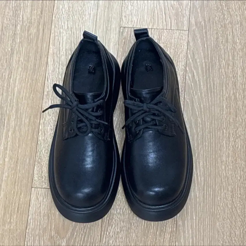 [BUNJANG] Black Up Platform Loafers / 블랙업 플랫폼 로퍼