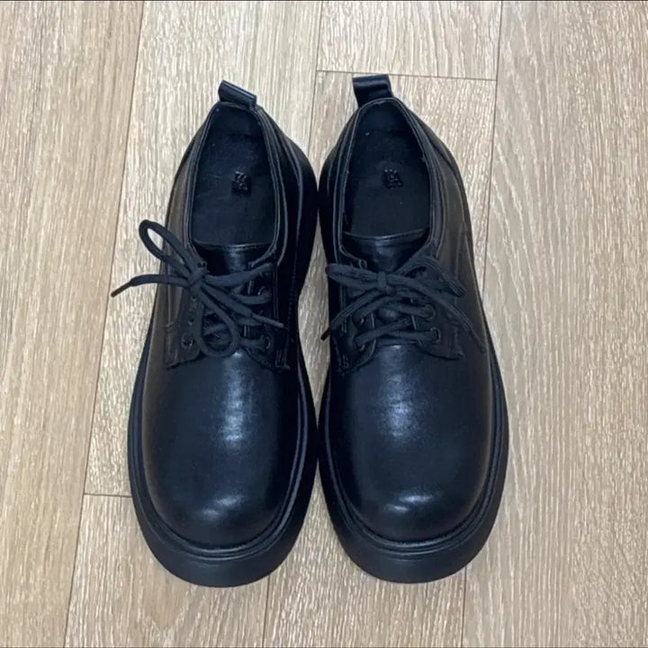 [BUNJANG] Black Up Platform Loafers / 블랙업 플랫폼 로퍼