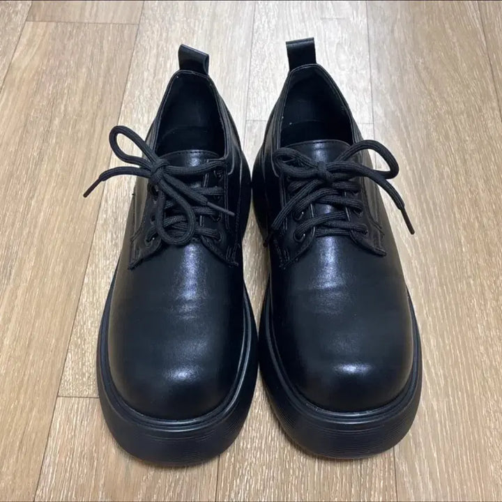 [BUNJANG] Black Up Platform Loafers / 블랙업 플랫폼 로퍼