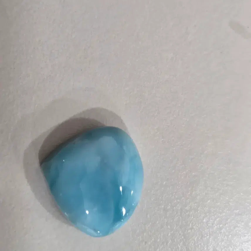 [BUNJANG] 18.5 Carat Natural Larimar Cabochon / [희귀/상급] 18.5캐럿 천연 라리마  캐보션 판매