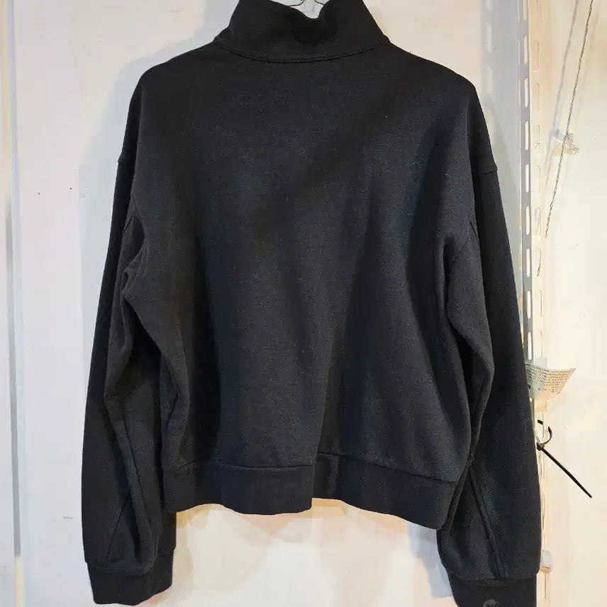 [BUNJANG] NEPA Black Half-Zip Sweatshirt / <만원빈티지> LEPA 네파 블랙 하프집업 맨투맨