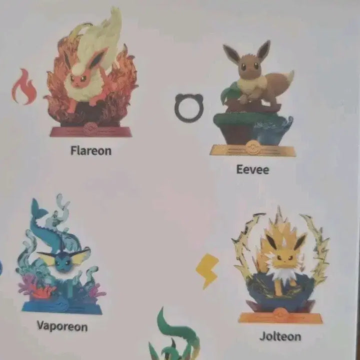 [BUNJANG] Pokemon Punyism Figure Booster - Jolteon / 수수료포함) 포켓몬 퍼니즘 피규어 부스터, 쥬피썬더