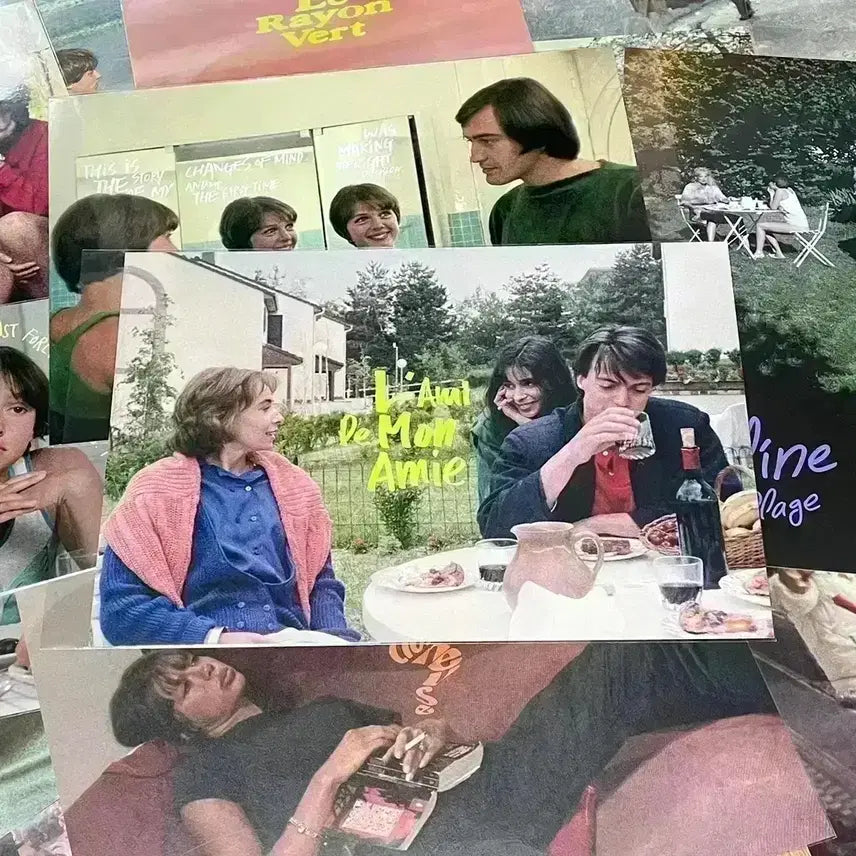 [BUNJANG] Eric Rohmer Movie Poster and Tickets / 내여자친구의남자친구 A3 포스터 에릭로메르 영화 녹색광선 해변의폴린 티켓