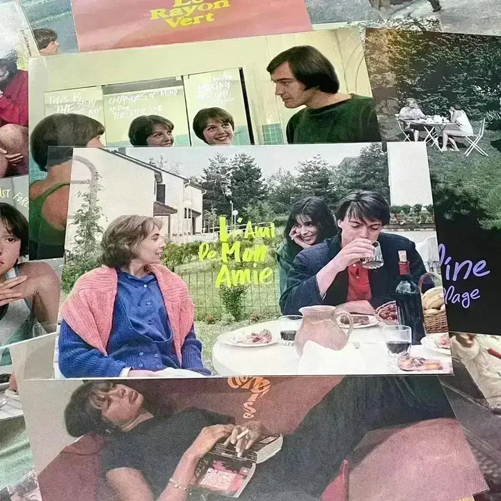 [BUNJANG] Eric Rohmer Movie Poster and Tickets / 내여자친구의남자친구 A3 포스터 에릭로메르 영화 녹색광선 해변의폴린 티켓