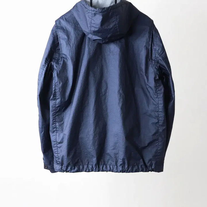 [SOLD OUT] 스톤아일랜드 멤브라나 후드 바람막이 네이비 XL팝니다.
