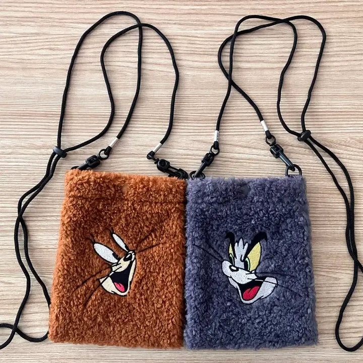 [BUNJANG] Stereo Vinyls Tom and Jerry Mini Crossbody Bag / 스테레오 바이널즈 톰과 제리 미니 크로스백