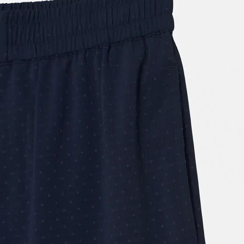 [BUNJANG] Enzo Blues Pinch Dot Banding Bootcut Pants (Navy) M / 엔조블루스 핀치 도트 밴딩 부츠컷 팬츠 (Navy) M사이즈