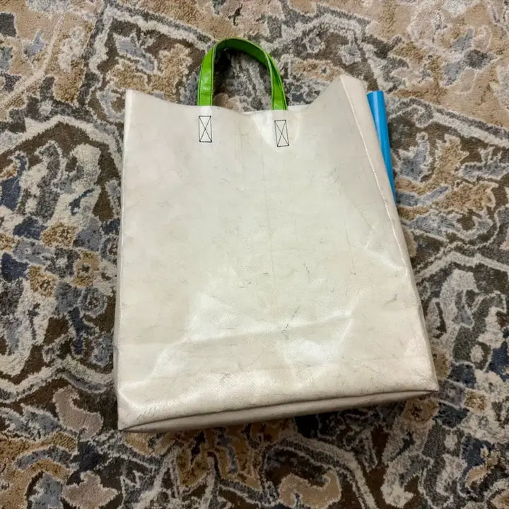 [BUNJANG] Freitag F52 Miami Vice Bag Beige/Blue/Green / [프라이탁] F52 마이애미 바이스 베이지/블루/그린 (민트택 O)
