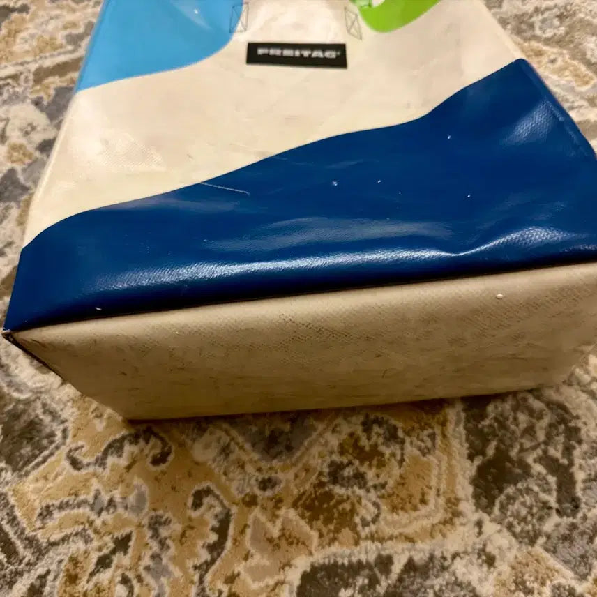 [BUNJANG] Freitag F52 Miami Vice Bag Beige/Blue/Green / [프라이탁] F52 마이애미 바이스 베이지/블루/그린 (민트택 O)