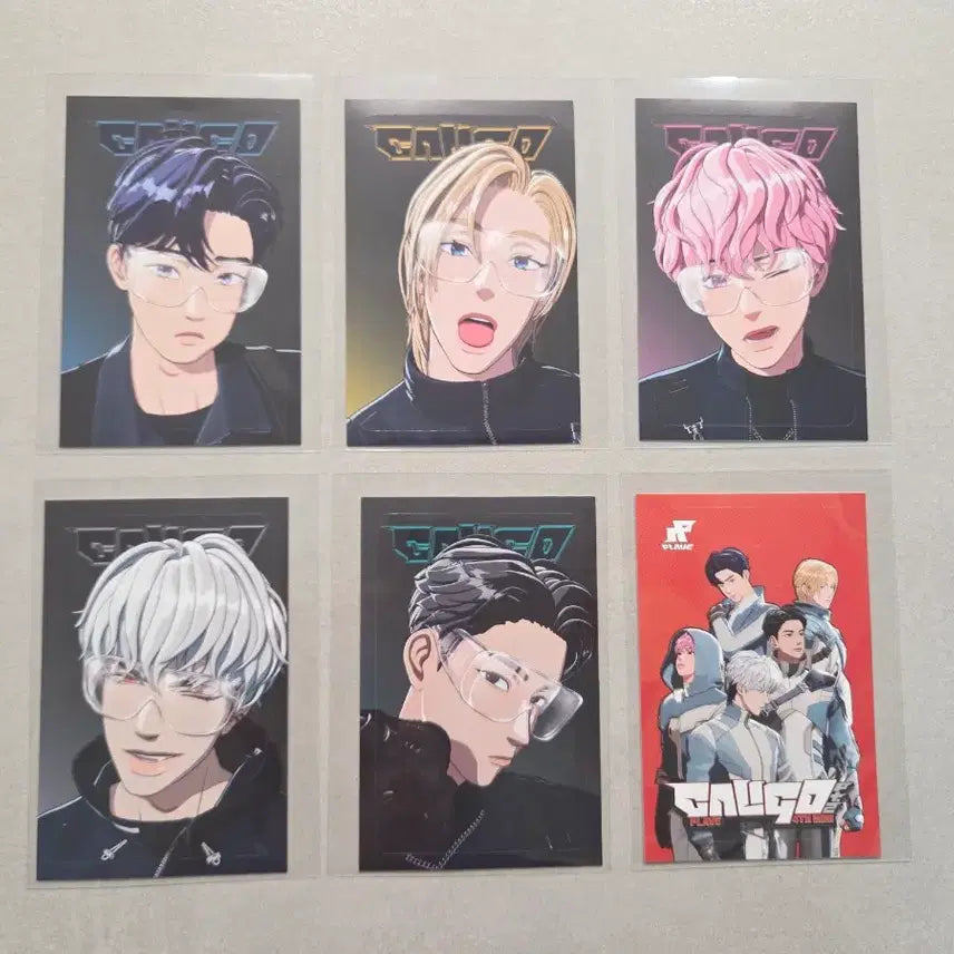 [BUNJANG] Plaive Caligo 2 Card Sticker Bundle Set / 플레이브 칼리고2 카드 스티커 일괄