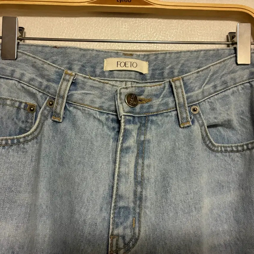 [SOLD OUT] 포에토 Low denim pants M사이즈