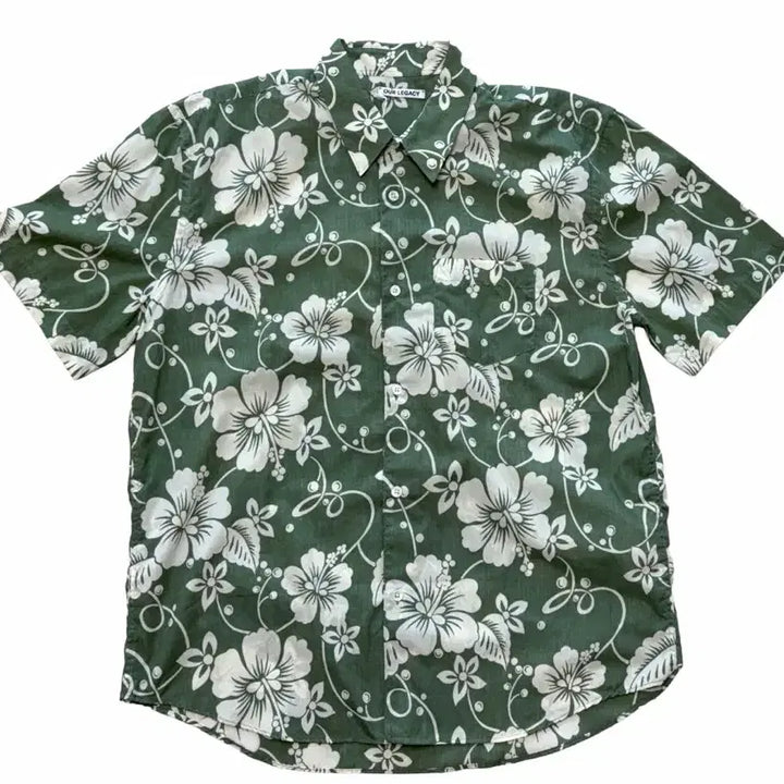 [BUNJANG] Our Legacy Initial Hibiscus Hawaiian Shirt / 아워레가시 이니셜 히비스커스 하와이안 셔츠 52사이즈