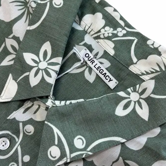 [BUNJANG] Our Legacy Initial Hibiscus Hawaiian Shirt / 아워레가시 이니셜 히비스커스 하와이안 셔츠 52사이즈