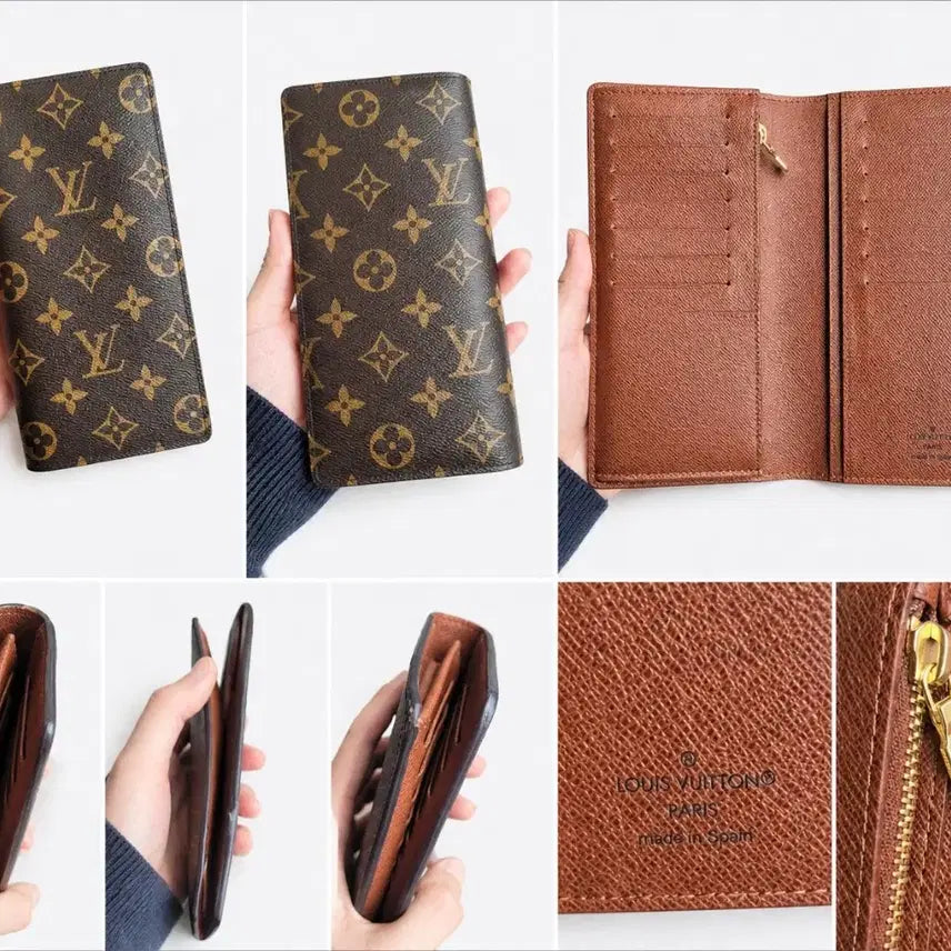 [BUNJANG] Louis Vuitton Monogram Eclipse Brazza Long Wallet / (풀구성) 루이비통 브라짜 모노그램 이클립스 장지갑
