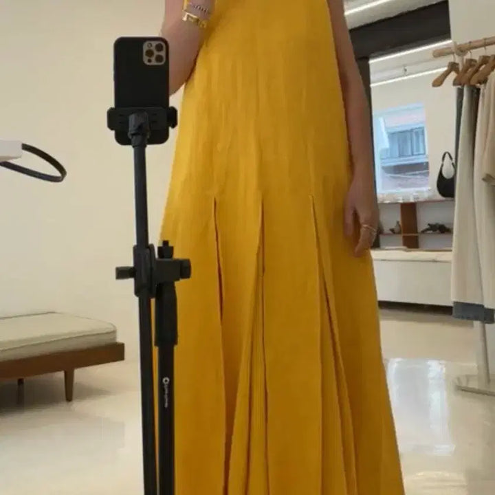 [BUNJANG] Guiltfree Linen Sleeveless Dress Medium / 새상품)길트프리 린넨원피스