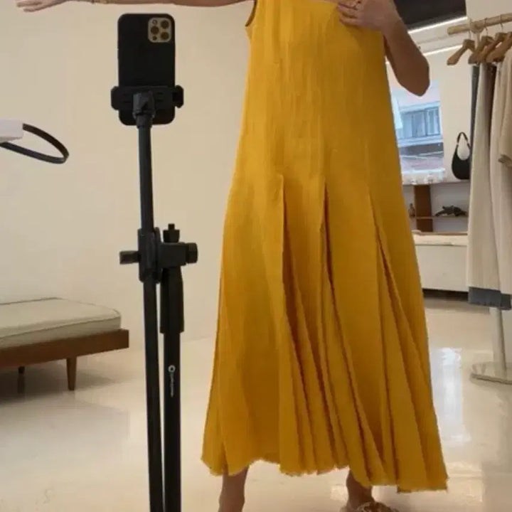 [BUNJANG] Guiltfree Linen Sleeveless Dress Medium / 새상품)길트프리 린넨원피스