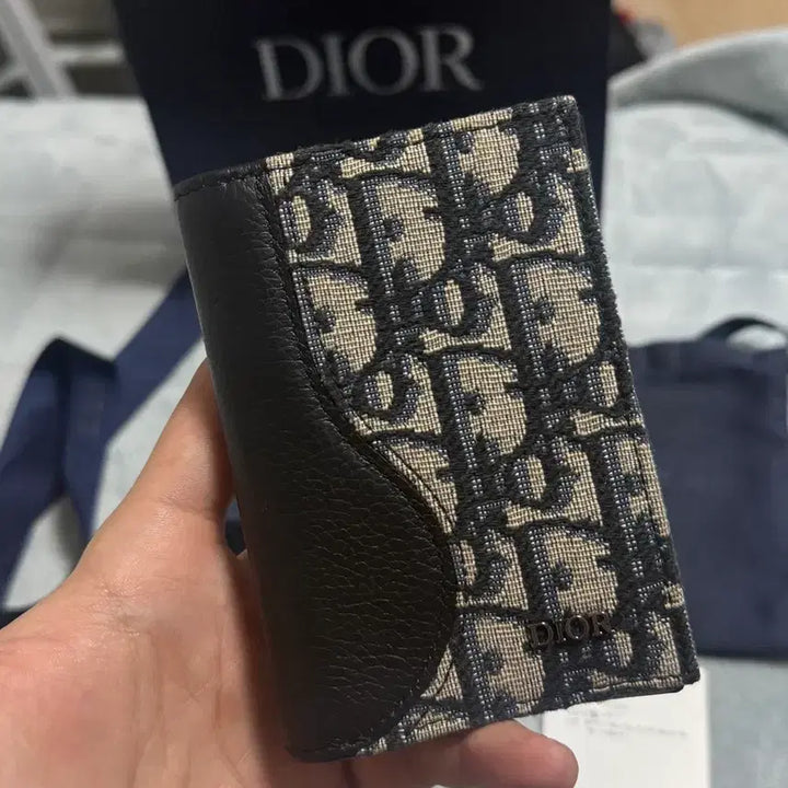 [BUNJANG] Dior Oblique Saddle Organizer Wallet / 디올 오블리크 새들 오거나이저 지갑