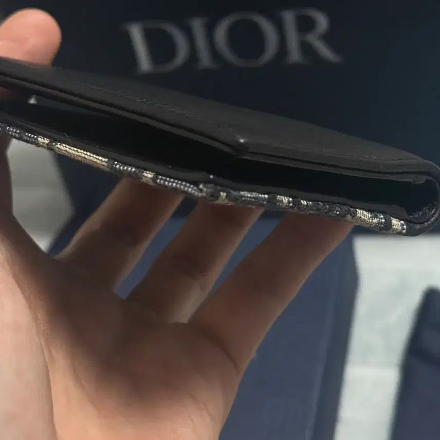 [BUNJANG] Dior Oblique Saddle Organizer Wallet / 디올 오블리크 새들 오거나이저 지갑