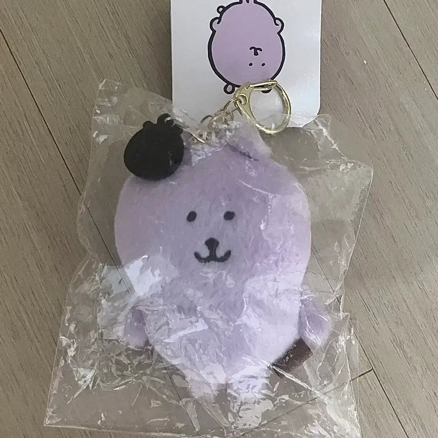 [BUNJANG] Nongdamgom Purple Bear Plush / 컬러 농담곰 연보라
