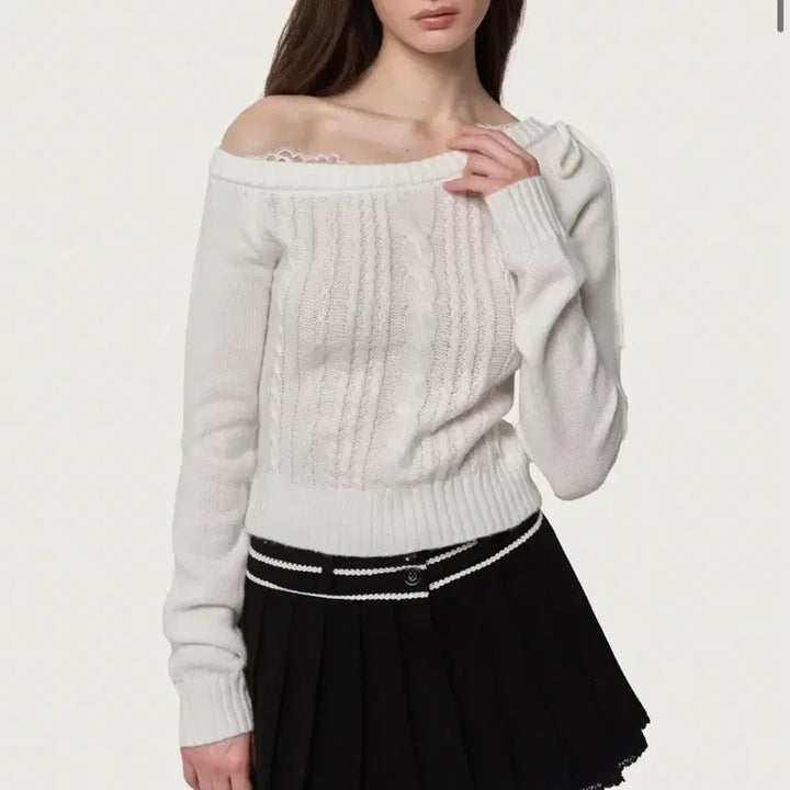 [BUNJANG] 클리시어 Rosy cake cable knit 로지 케이블 니트 / 클리시어 Rosy cake cable knit 로지 케이블 니트