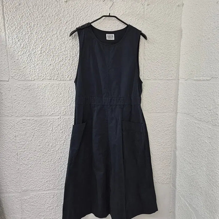 [BUNJANG] Marithe Francois Girbaud Sleeveless Dress Navy / 마리떼 프랑소와 저버 민소매 원피스 네이비