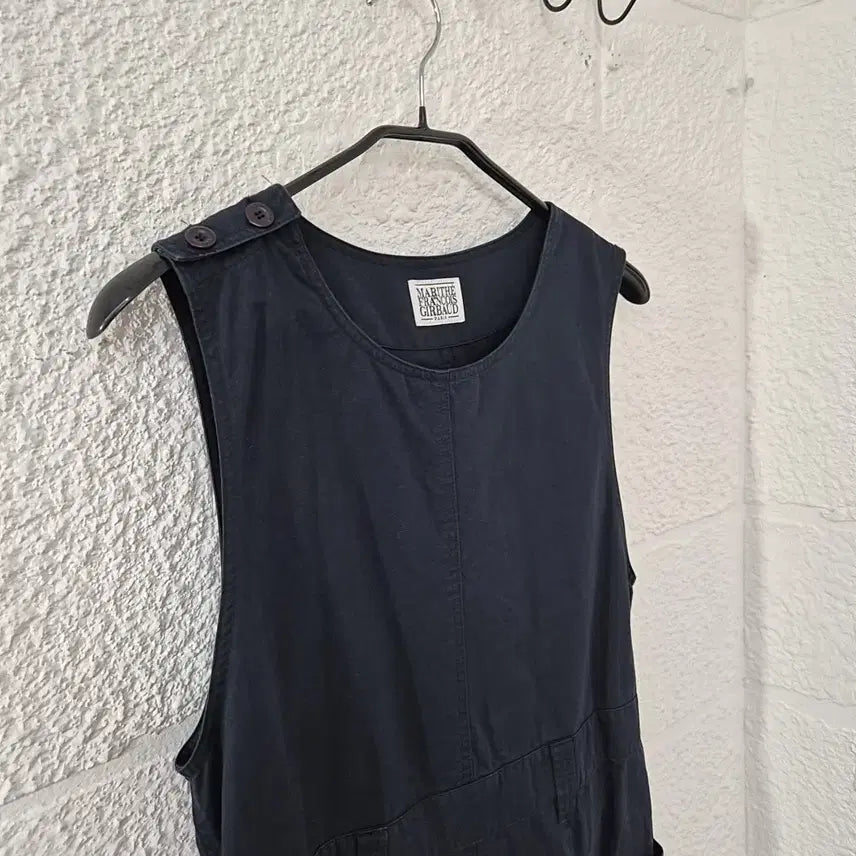 [BUNJANG] Marithe Francois Girbaud Sleeveless Dress Navy / 마리떼 프랑소와 저버 민소매 원피스 네이비