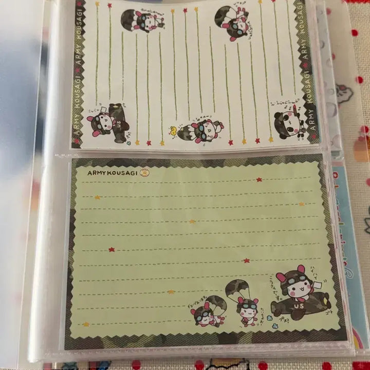 [BUNJANG] Vintage K-Pop Paper Goods Bundle (Approx. 90 pcs) / 고전아미판다,아미토끼,헤이세이 고전 지류 약 90장