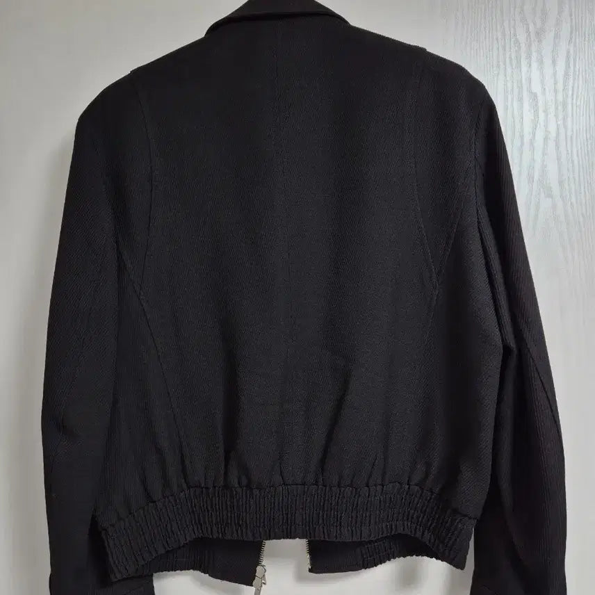 [BUNJANG] Bellier Diagonal Blouson Jacket (Raven Black) / 벨리에 다이에그널 블루종 자켓 (레이븐 블랙)