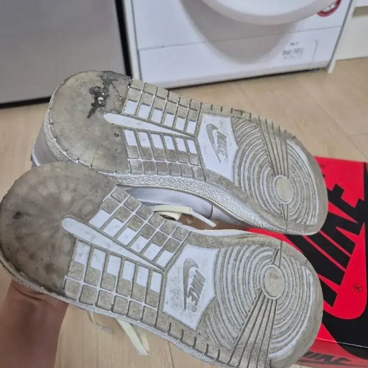 [BUNJANG] [280] 조던1 하이 더티커스텀 뉴트럴그레이 / [280] 조던1 하이 더티커스텀 뉴트럴그레이