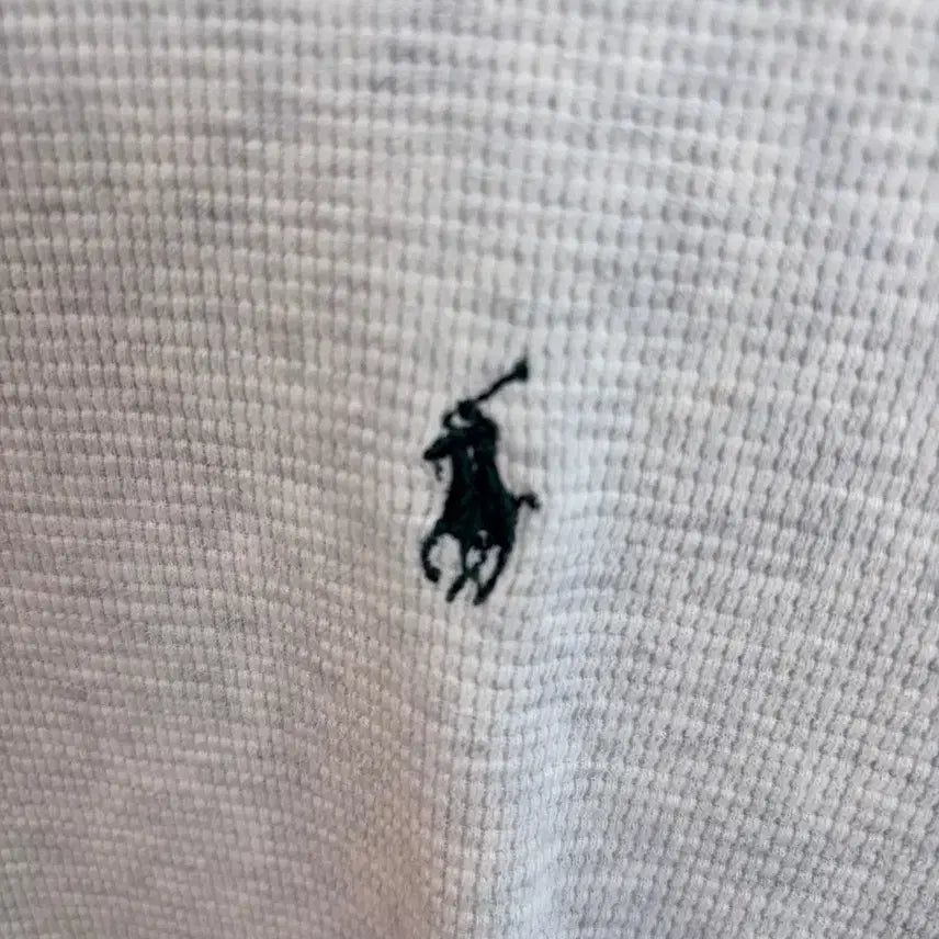 [BUNJANG] Polo Ralph Lauren Waffle Long Sleeve T-Shirt / 폴로 랄프로렌 와플 긴팔 티셔츠