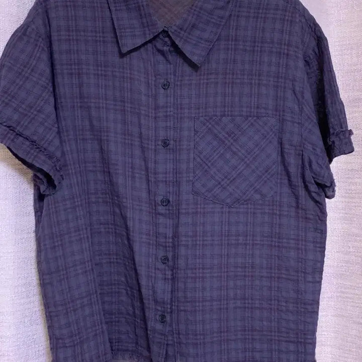 [BUNJANG] Ssiey Check Short Sleeve Shirt / 시스에이 체크 반팔 셔츠 (정가 84,000원)