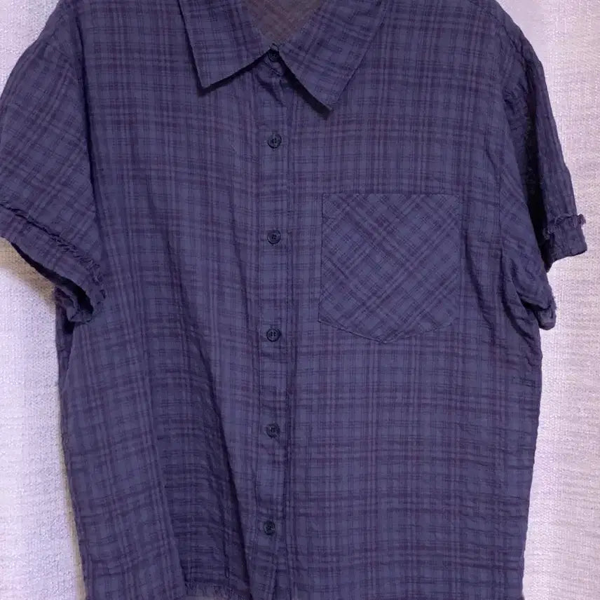 [BUNJANG] Ssiey Check Short Sleeve Shirt / 시스에이 체크 반팔 셔츠 (정가 84,000원)