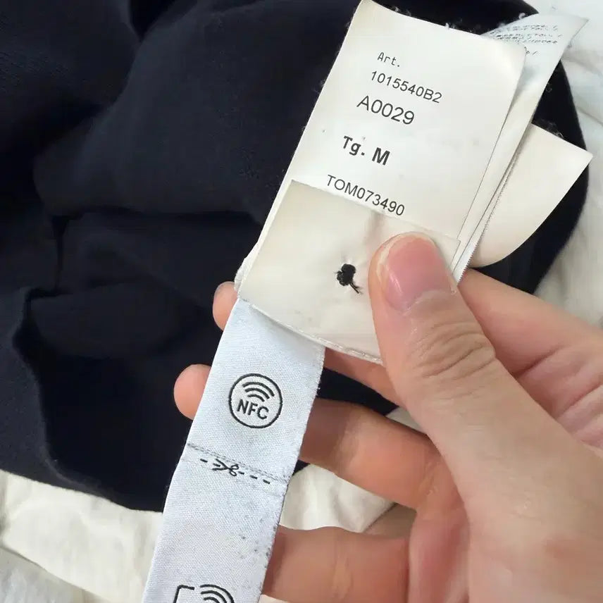 [BUNJANG] Stone Island Wool Knit Black M / [24ss/백화점판]새상품급 스톤아일랜드 울니트 블랙 M
