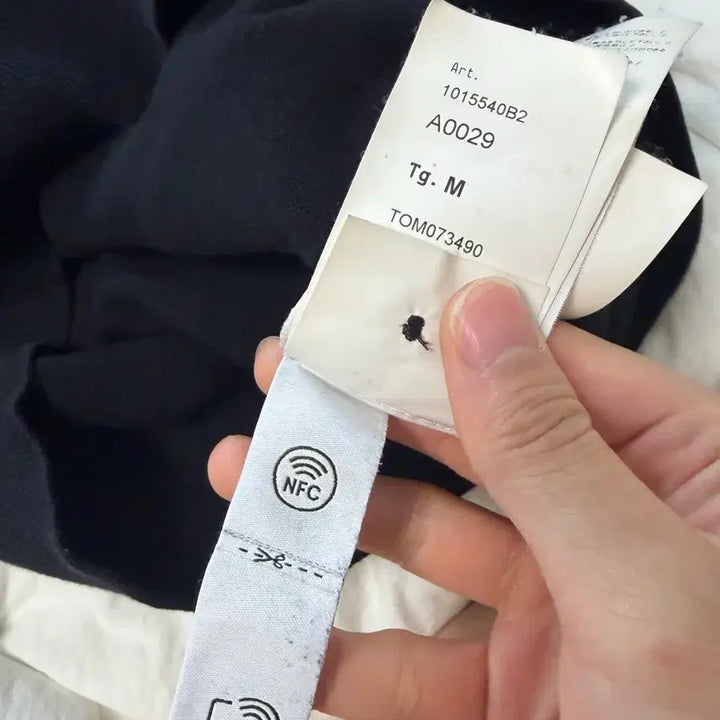 [BUNJANG] Stone Island Wool Knit Black M / [24ss/백화점판]새상품급 스톤아일랜드 울니트 블랙 M