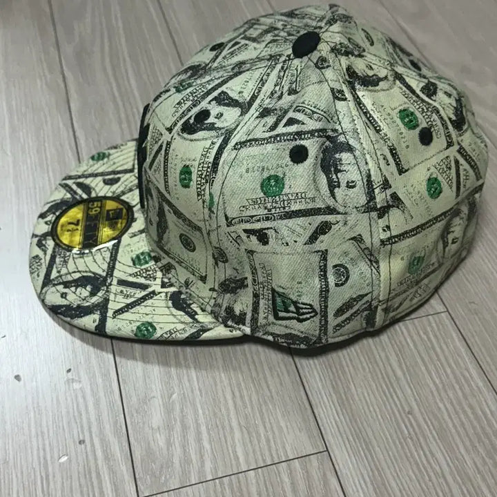 [BUNJANG] New Era Yankees Dollar Print 59FIFTY Snapback / New Era 59FIFTY MLB 달러 프린트 Yankees 스냅백
