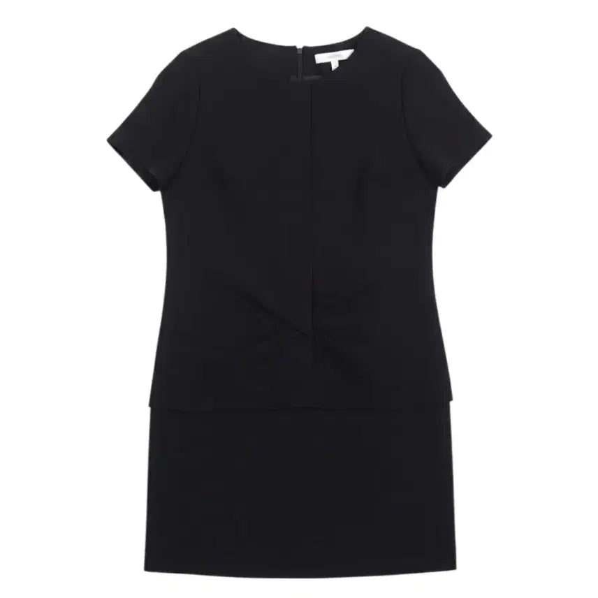 [BUNJANG] VOV Basic Short Sleeve Midi Dress (Women&