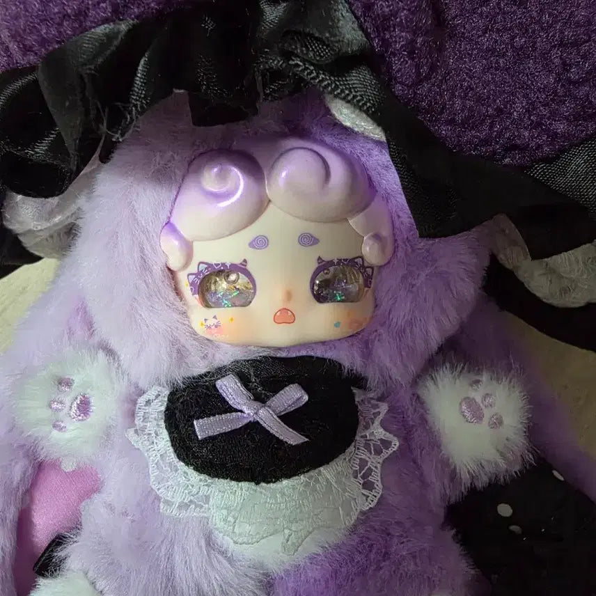 [BUNJANG] Bamtooki Witch Purple Secret Accessory / 정품)밤토끼 마녀 보라시크릿