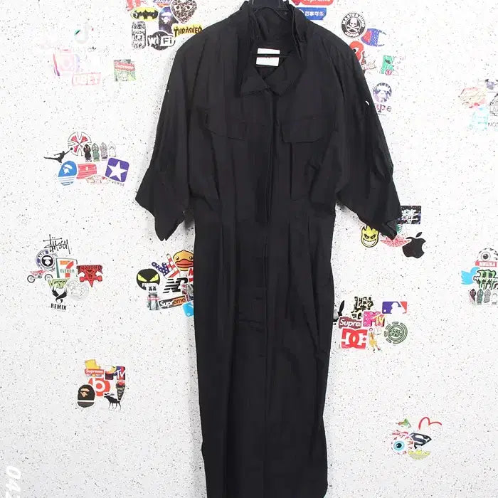 [BUNJANG] I-D Nylon Shirt Dress (Size 66) / 여성66/ i-d 나일론 셔츠원피스