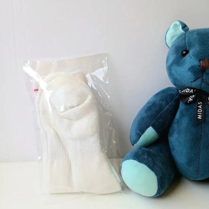 [BUNJANG] Unisex Cotton Crew Socks (3 Pairs) / 스타일 양말3족[공용]