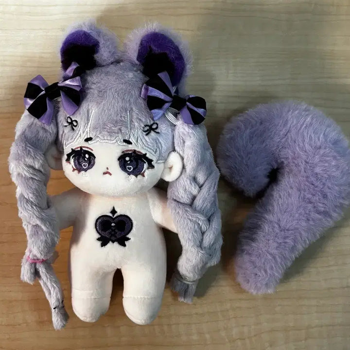 [BUNJANG] 20cm Goth Lolita Un-named Cotton Doll / 20cm 무속성 솜인형 고스로리 20솜깅