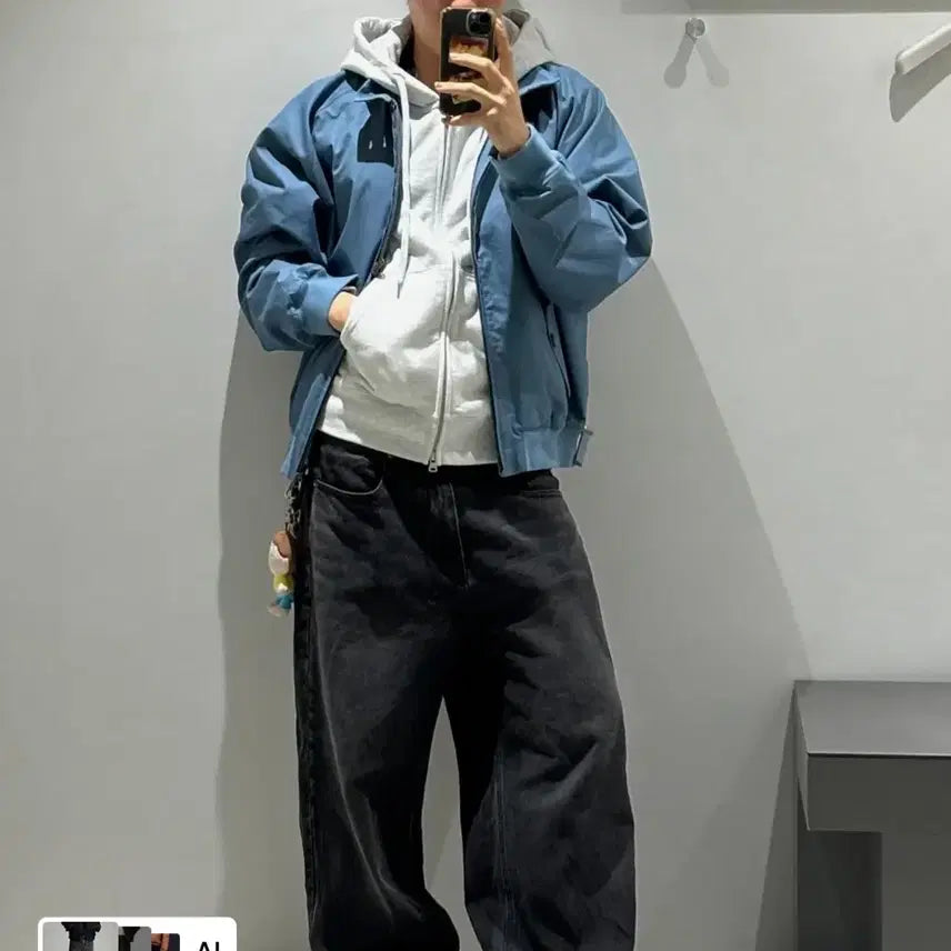 [SOLD OUT] 무신사 스탠다드 엑스트라 와이드 데님 팬츠 워시드 블랙 30