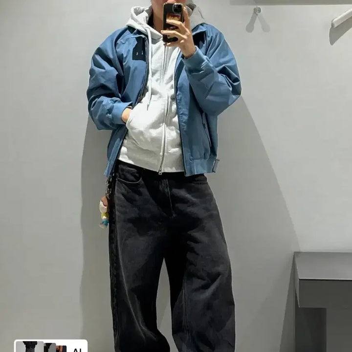 [SOLD OUT] 무신사 스탠다드 엑스트라 와이드 데님 팬츠 워시드 블랙 30