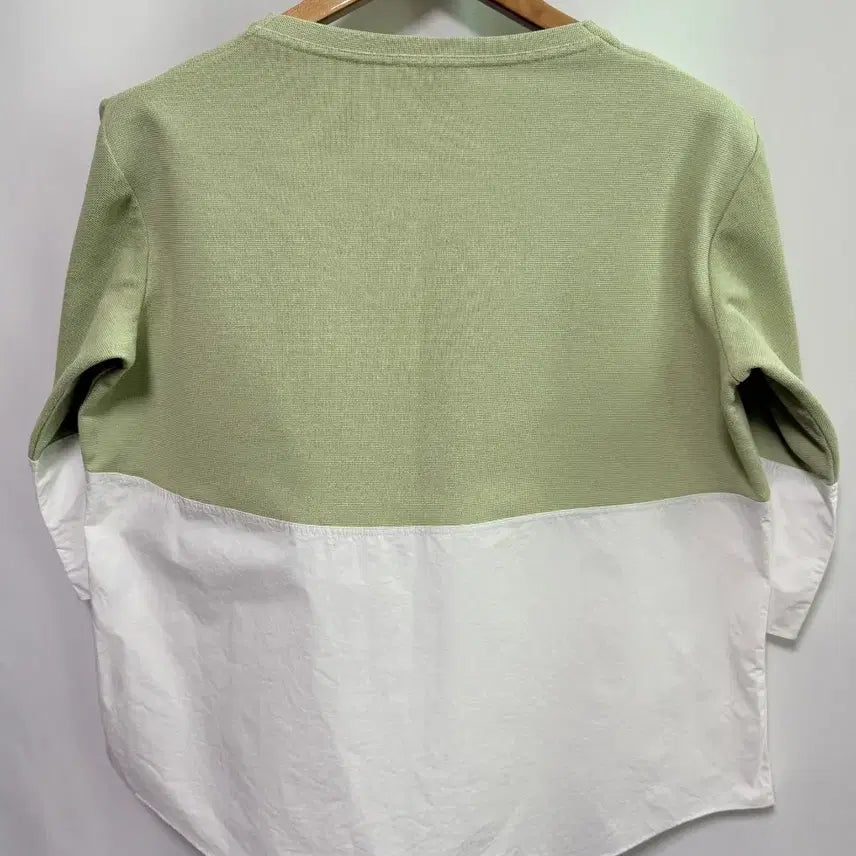 [BUNJANG] COS Colorblock Half Sleeve Top - Oversized M / (할인) COS 여성 배색 하프 슬리브 탑 (오버핏 M)