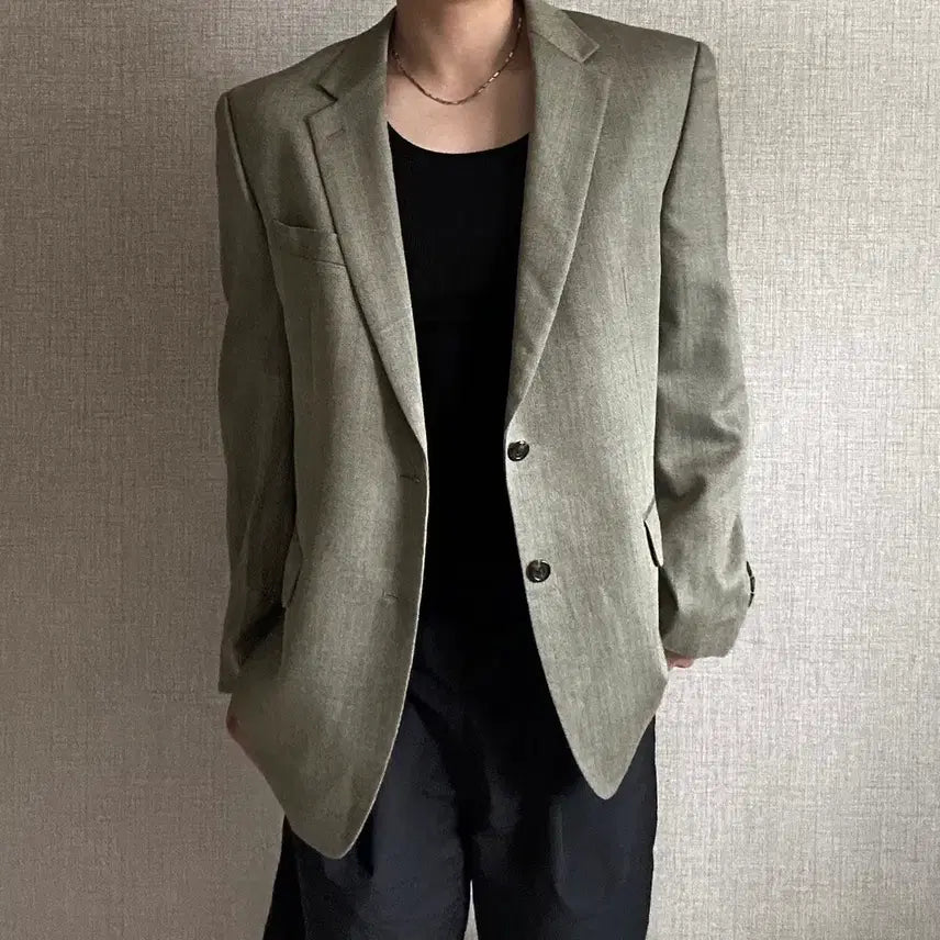 [BUNJANG] Polo Ralph Lauren Two-Button Classic Blazer Jacket / 폴로 랄프로렌 투버튼 클래식 블레이져 자켓