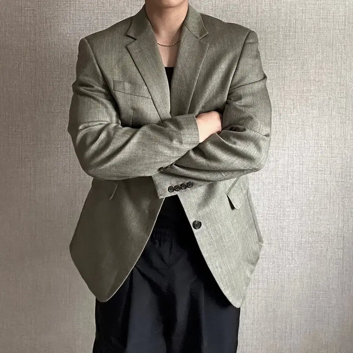 [BUNJANG] Polo Ralph Lauren Two-Button Classic Blazer Jacket / 폴로 랄프로렌 투버튼 클래식 블레이져 자켓